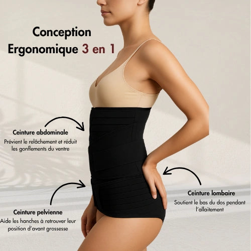 Faja Postparto 3 en 1 – Abdomen, Cintura y Caderas