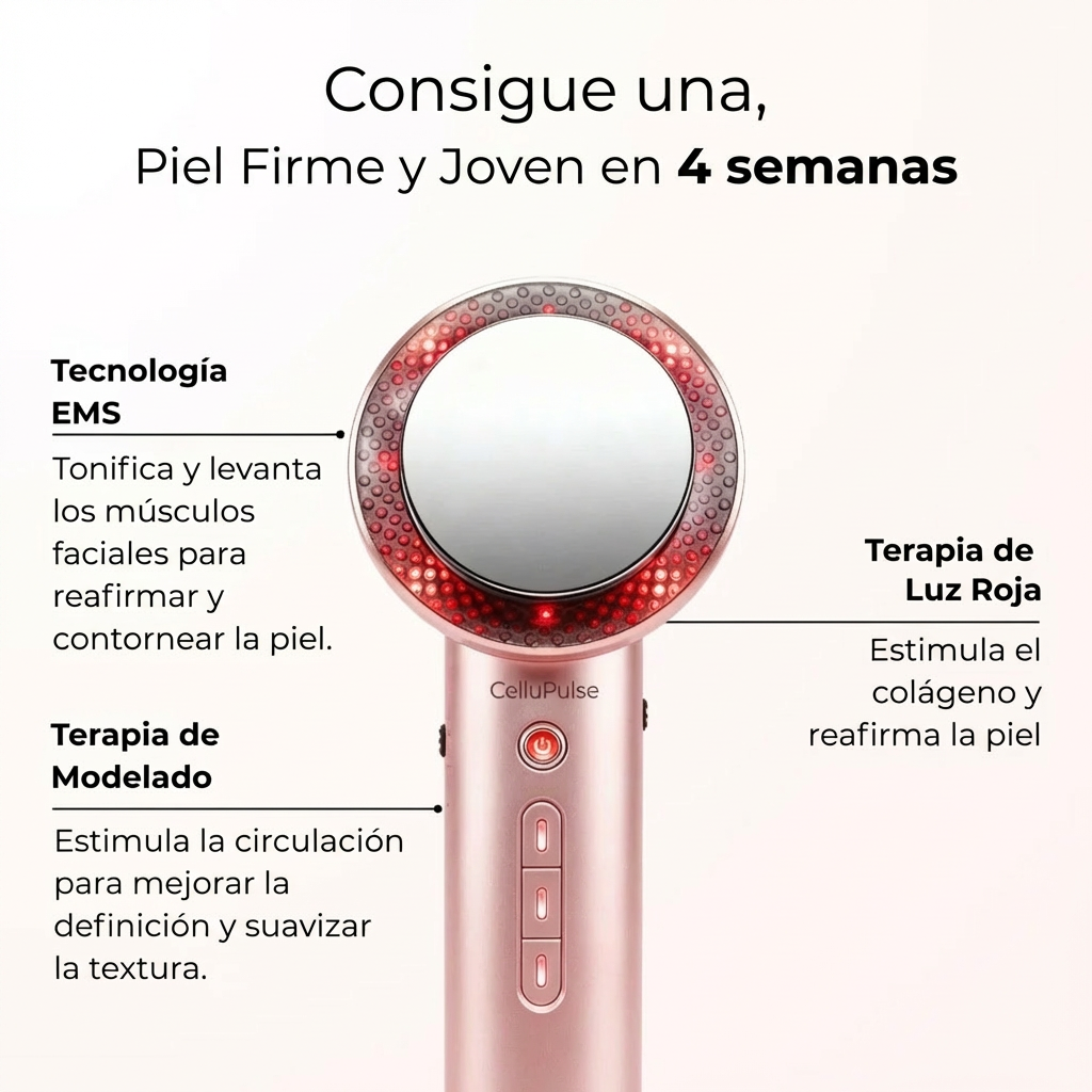 Terapia de luz roja: Elimina la celulitis en 28 días